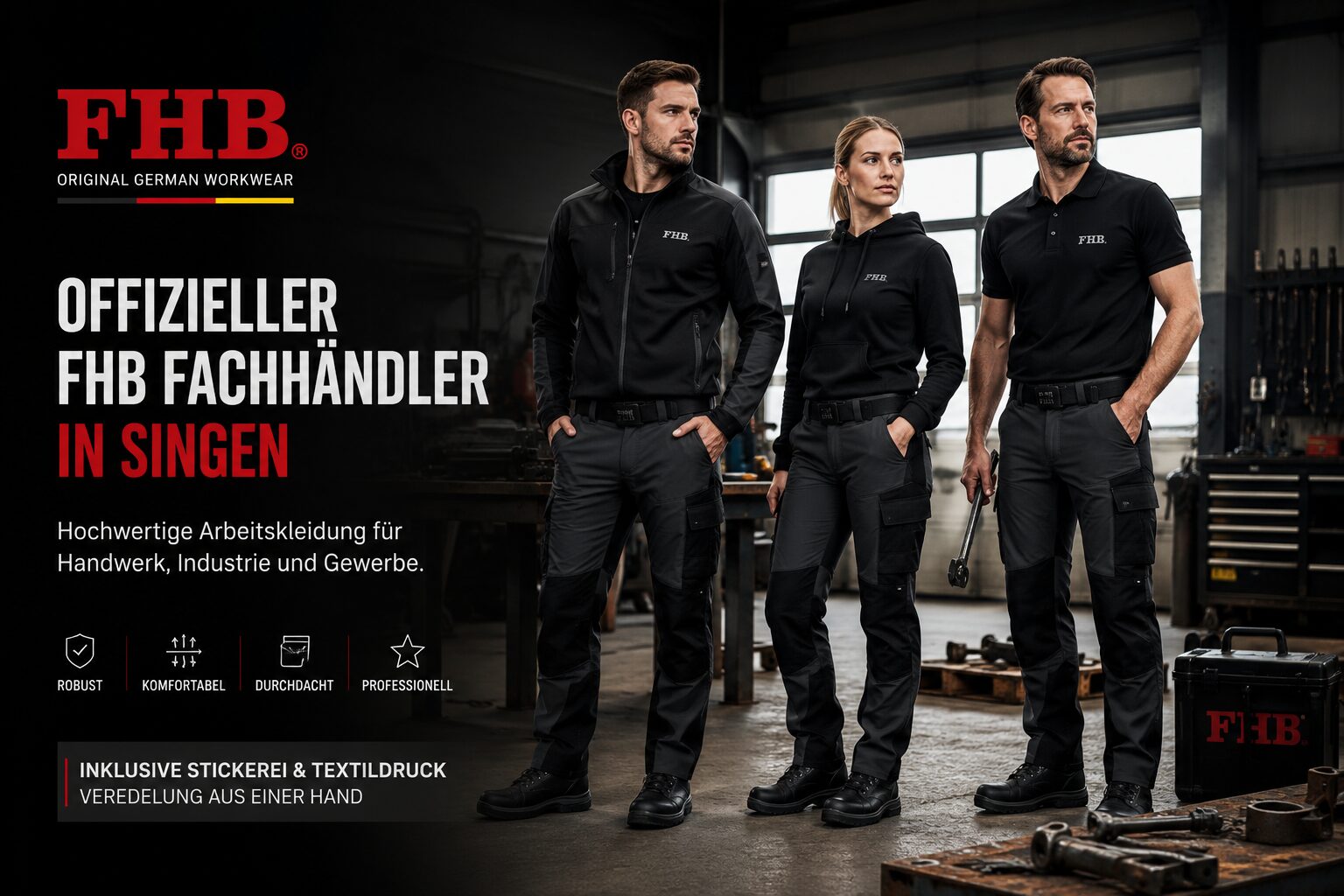 FHB Arbeitshosen - Fachhändler in Singen